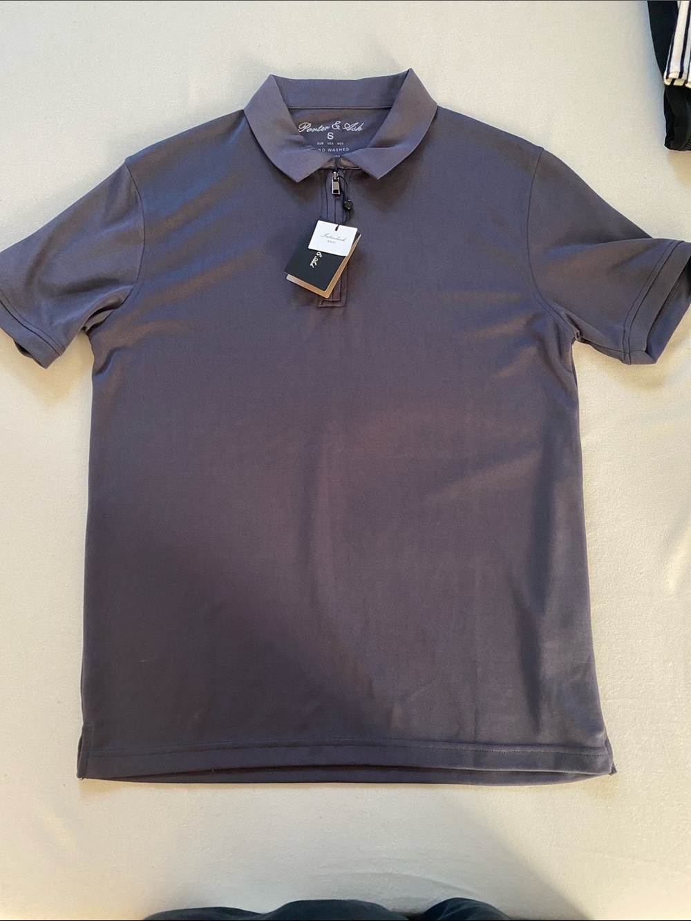 Pierre Cardin Men's Polo Shirt — Slate Gray